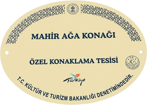 Mahir Ağa Konağı, Özel Konaklama Tesisi. T.C. Kültür ve Turizm Bakanlığı denetimindedir.